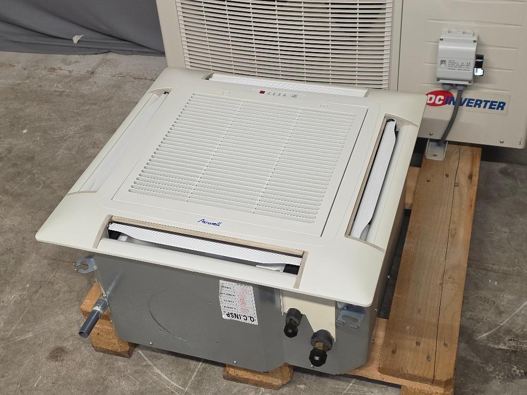 Refurbished cassette airco Airwell DC inverter 7,0 kW, Witgoed en Apparatuur, Airco's, Koelen en Ontvochtigen, Verzenden, Timer