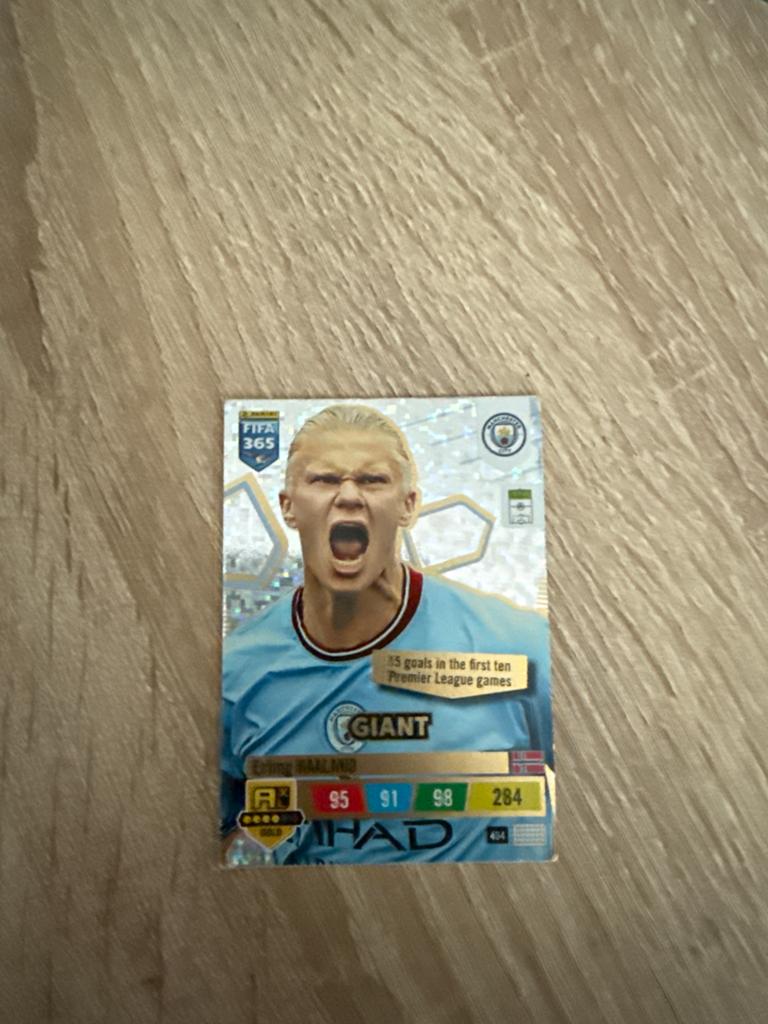 Erling Haaland FIFA 365 Giant Spelerskaart Manchester City, Ophalen, Zo goed als nieuw, Buitenlandse clubs, Spelerskaart