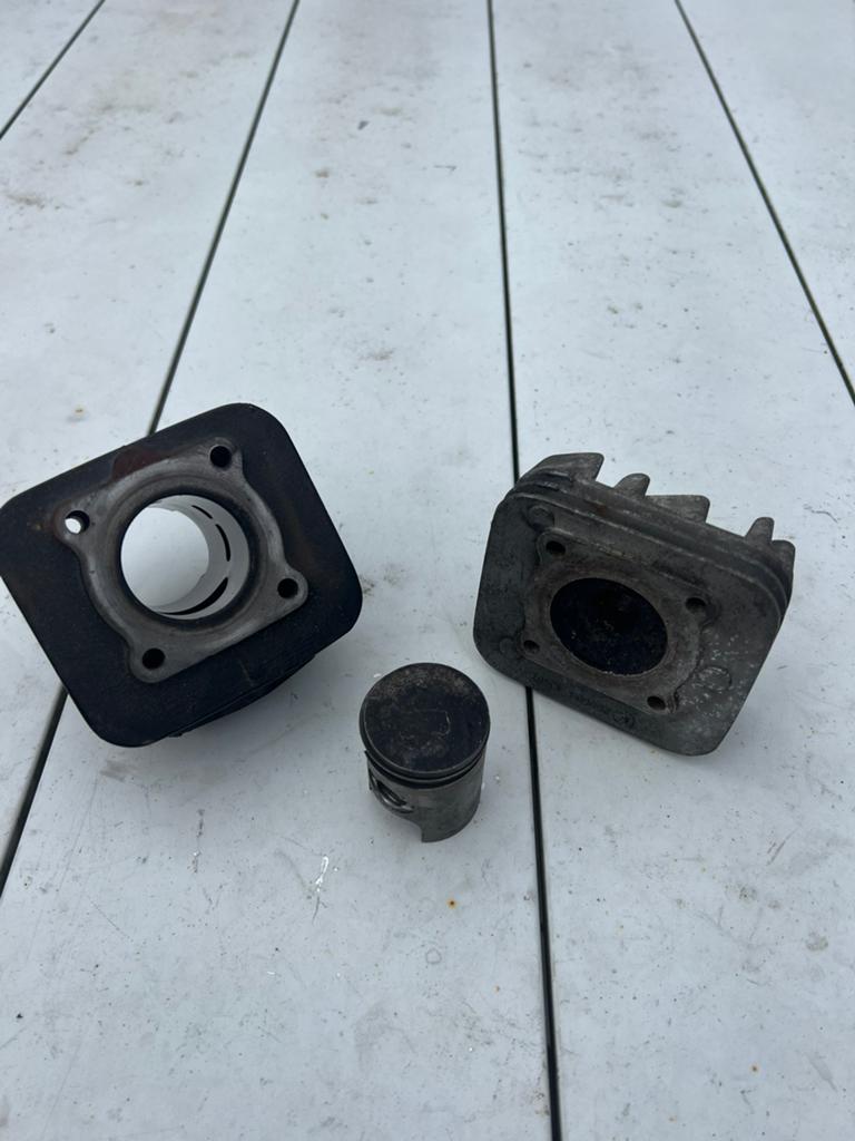 Dr50 50cc kit piaggio, Fietsen en Brommers, Ophalen, Zo goed als nieuw, Cilinder, Piaggio