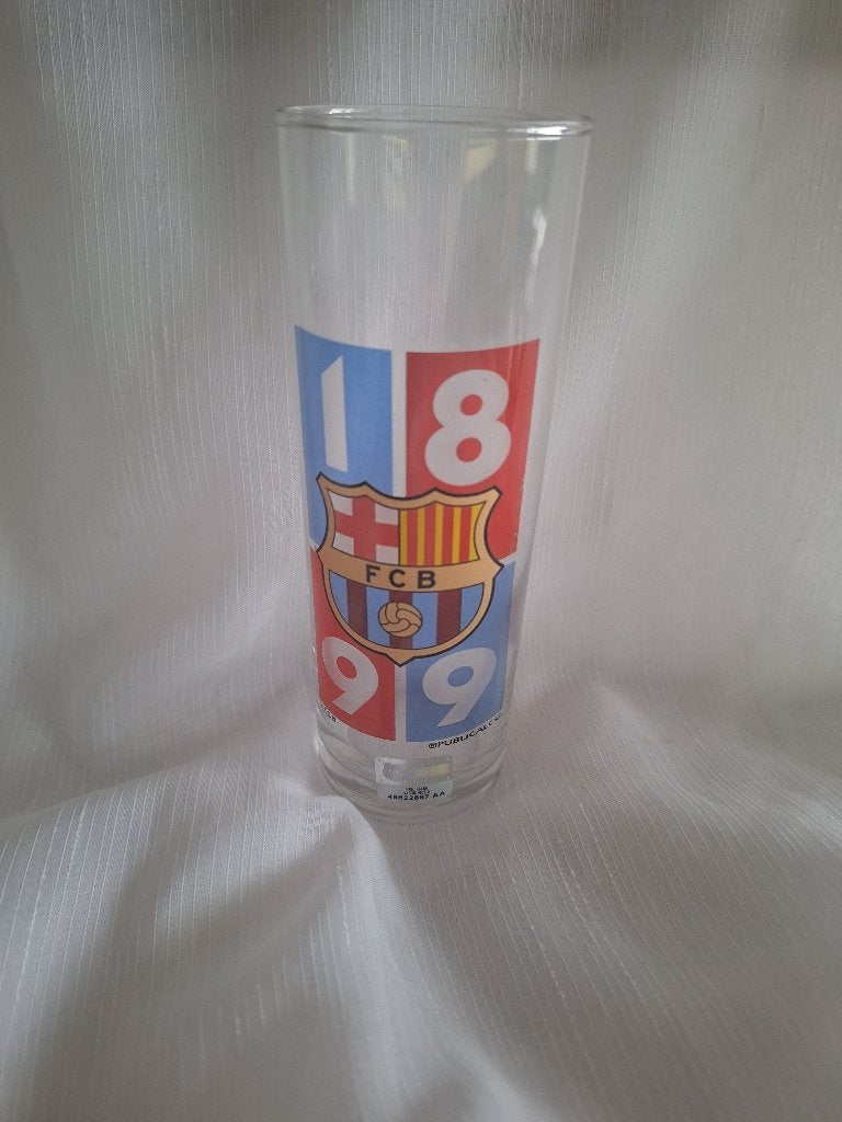 F.C. BARCELONA glas, Verzamelen, Ophalen of Verzenden, Zo goed als nieuw, Buitenlandse clubs, Overige typen