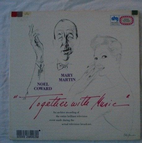 Noel Coward - Mary Martin - Together with music, Gebruikt, Ophalen of Verzenden, 12 inch, Gatefold hoes