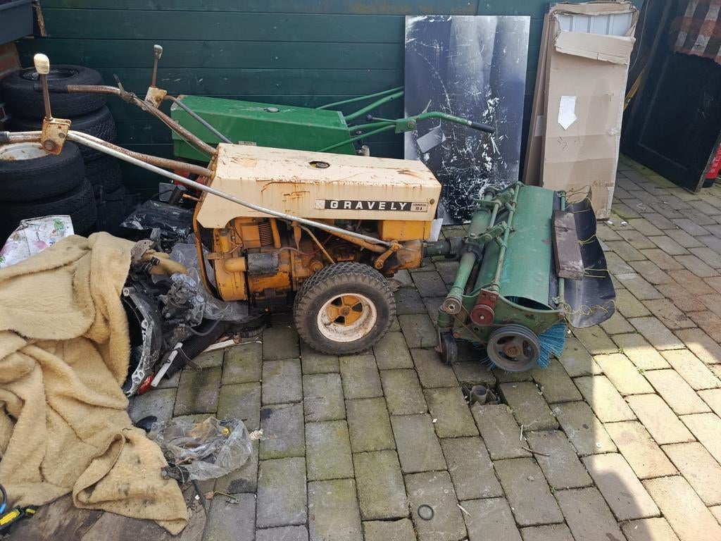 Goed werkende veegmachine veeg borstel, Ophalen of Verzenden