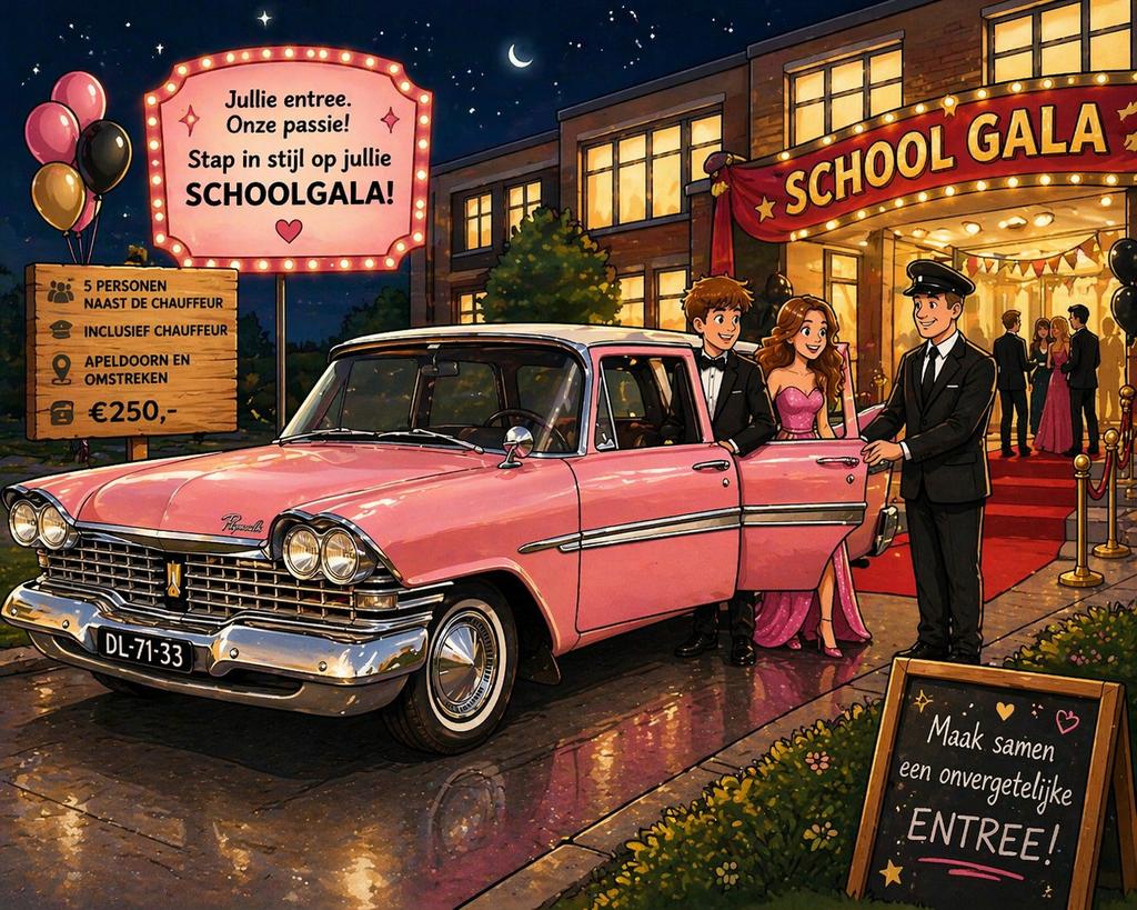 Autoverhuur met chauffeur voor Gala, trouwen,feest, partijen, Diensten en Vakmensen, Verhuur | Auto en Motor, Met chauffeur