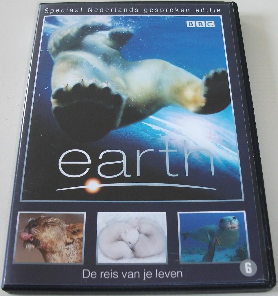 Dvd *** EARTH *** Speciaal Nederlands Gesproken Editie, Vanaf 6 jaar, Ophalen of Verzenden, Zo goed als nieuw, Educatief