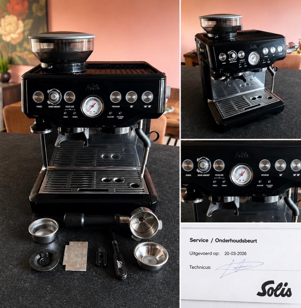 Solis Espressomachine, Espresso apparaat, Ophalen of Verzenden, Zo goed als nieuw, 2 tot 4 kopjes