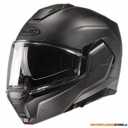 HJC Motorhelm , i100, Donkergrijs, Motoren, Ophalen of Verzenden, Nieuw met kaartje