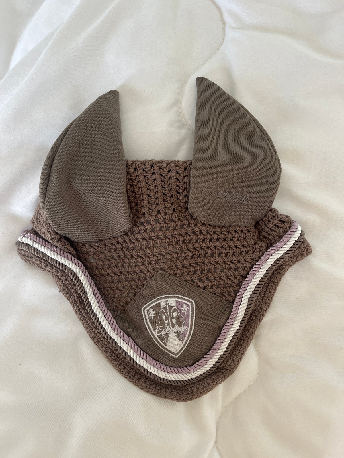 Oornetje eskadron, Zo goed als nieuw, Beige, Dressuur, Eskadron