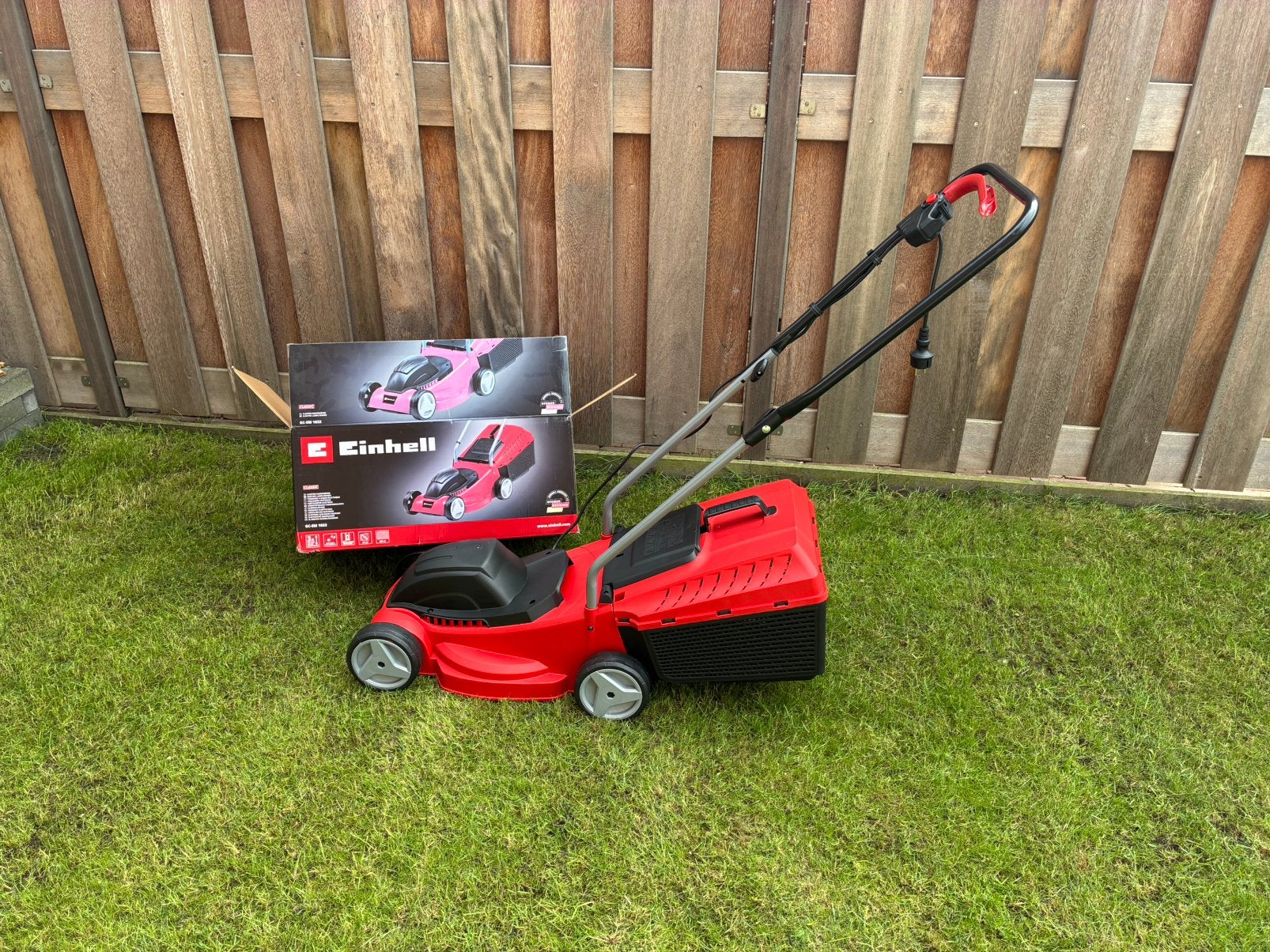 Einhell GC-EM 1032 elektrische grasmaaier, Tuin en Terras, Grasmaaiers, Cirkelmaaier, Elektrische grasmaaier, Nieuw, Ophalen of Verzenden