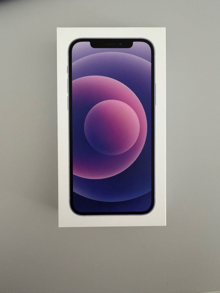 iPhone 12 128 GB paars, Ophalen, 75 %, Paars, IPhone 12
