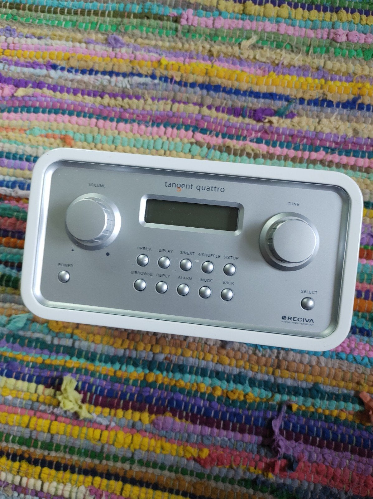 Tangent Quattro Internet Radio - Wit, Ophalen of Verzenden, Gebruikt, Radio