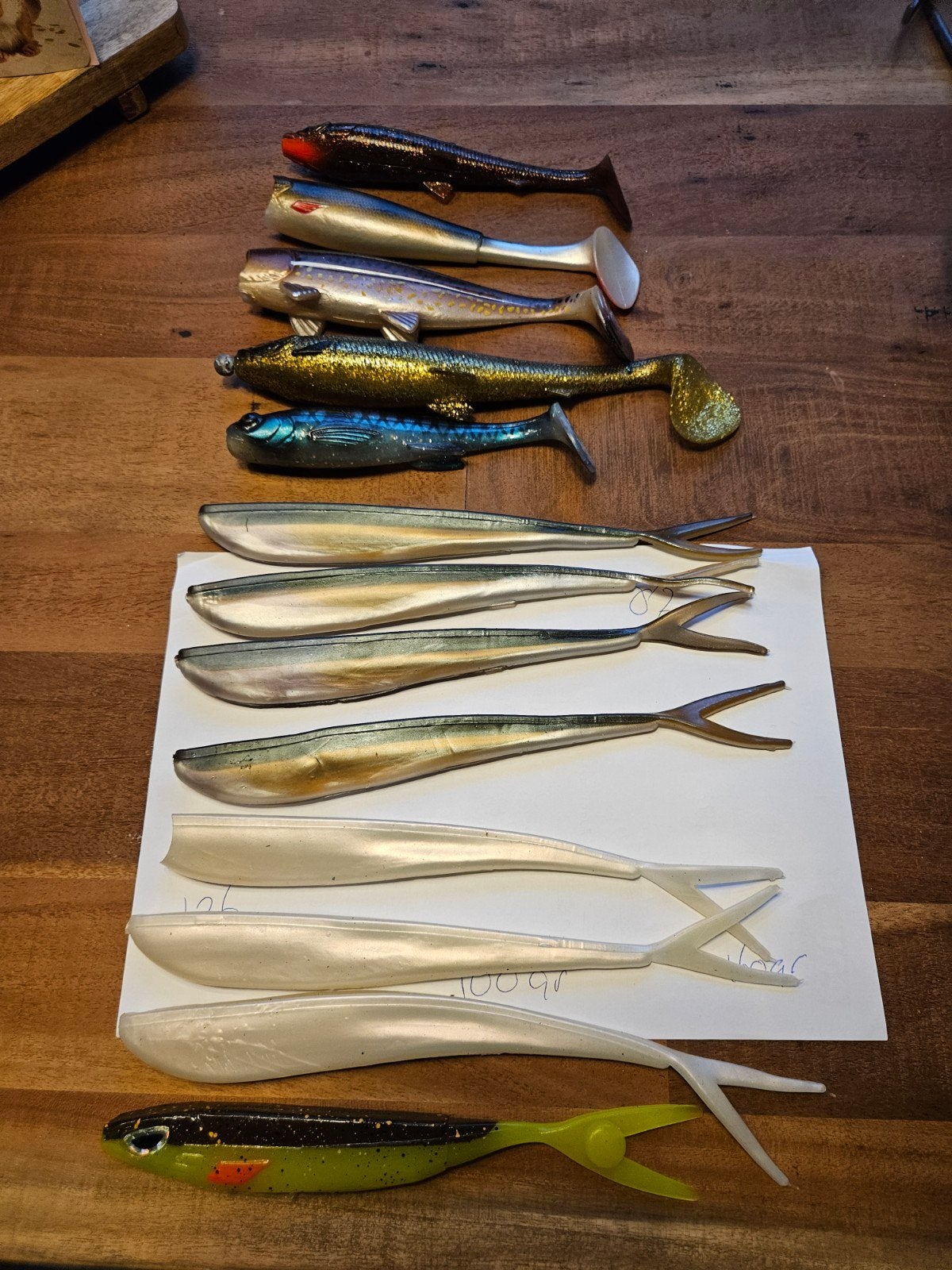 Grote shads voor snoek en meerval, Ophalen of Verzenden, Overige typen