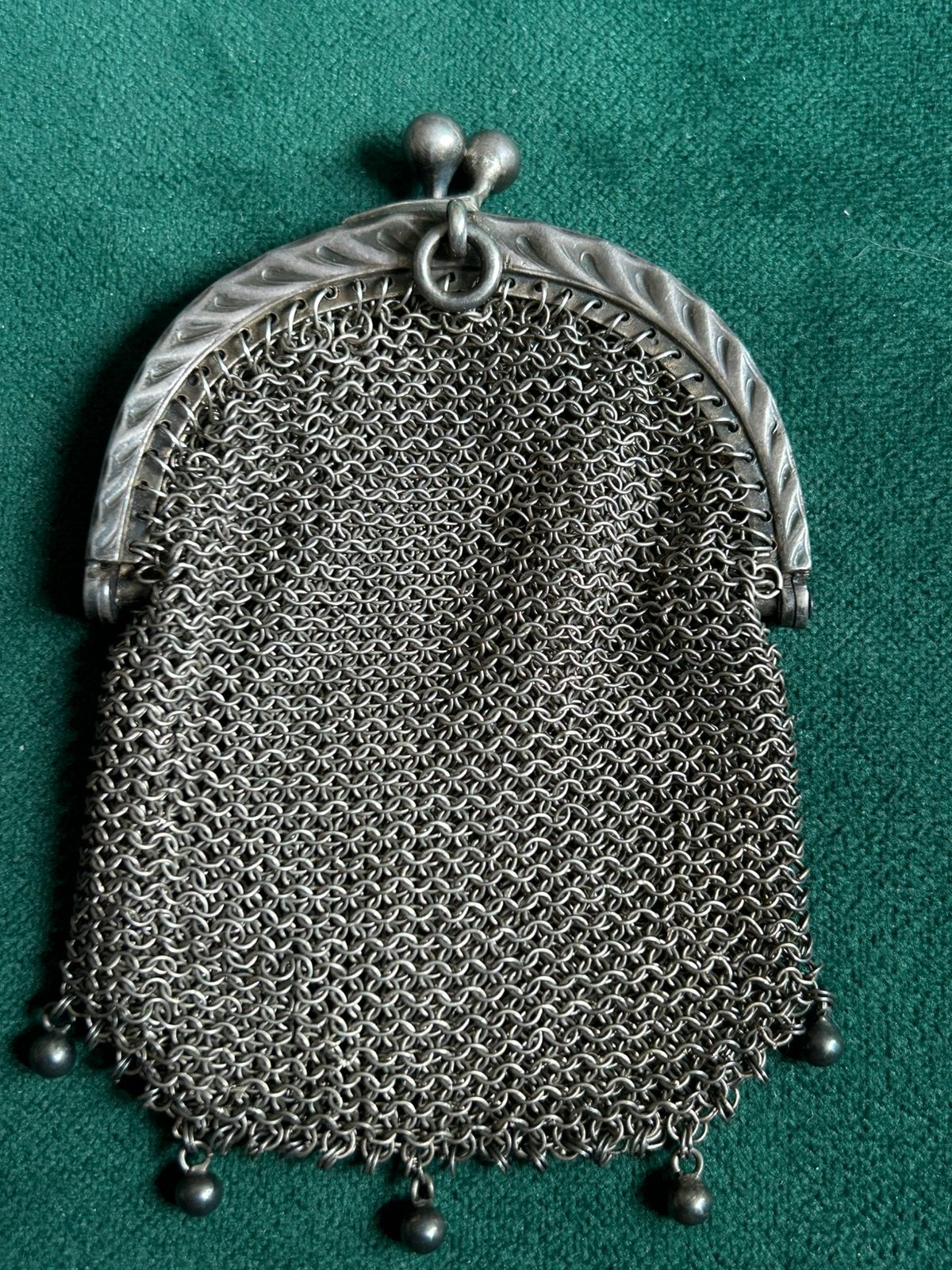Antieke Zilveren Beurs, Antiek en Kunst, Ophalen of Verzenden, Zilver
