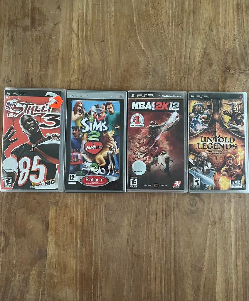PSP Games, Spelcomputers en Games, Spelcomputers | Sony PSP, Zo goed als nieuw, Ophalen of Verzenden