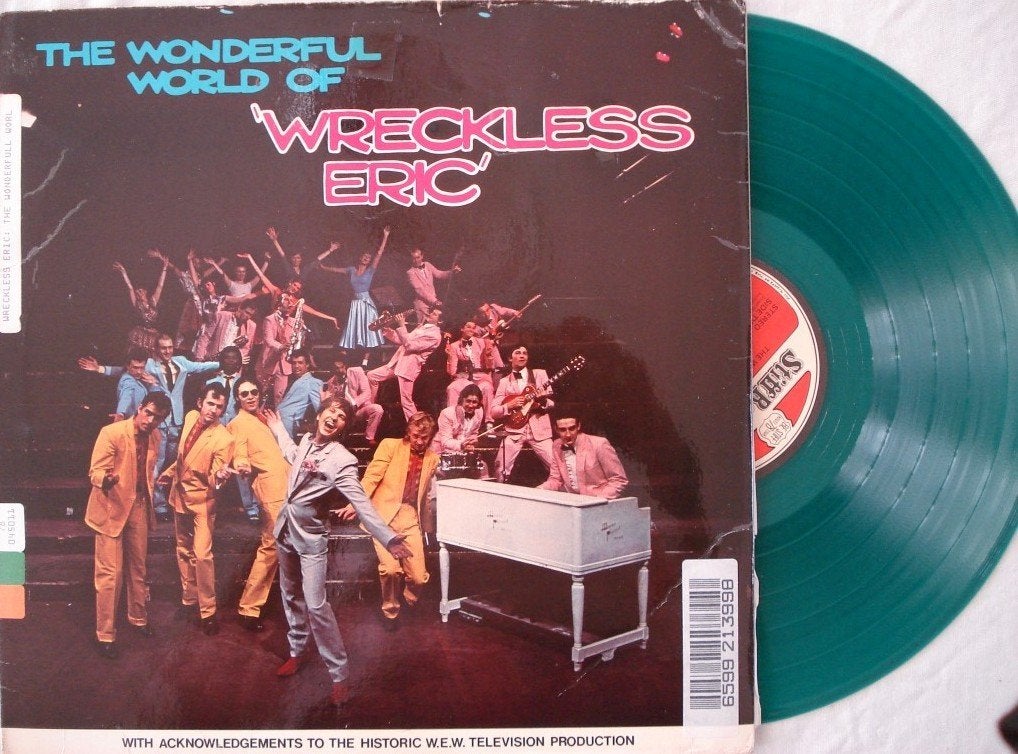 Wreckless Eric - The wonderful world of Wreckless Eric, LP, Singer-songwriter, Gebruikt, Colored vinyl