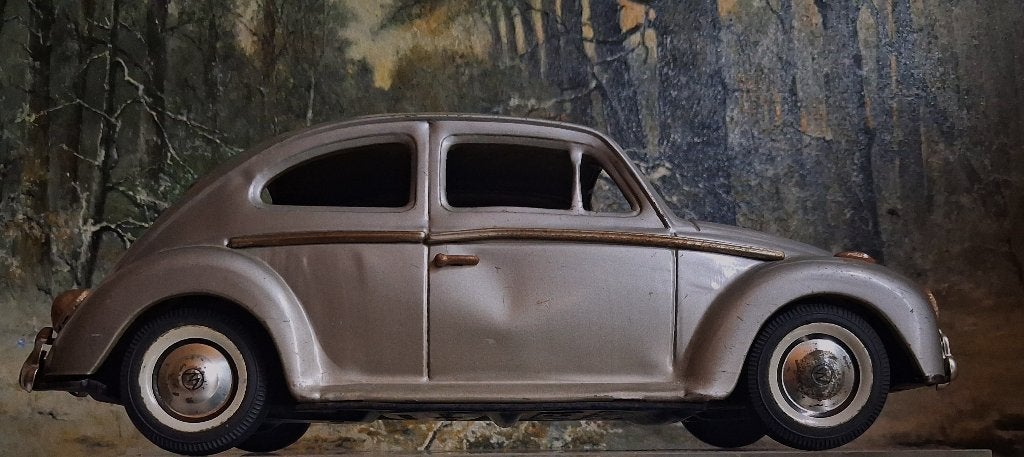 Bandai Volkswagen Kever. Groot model 26,5 cm Jaren 60 Japan, Antiek en Kunst, Verzenden