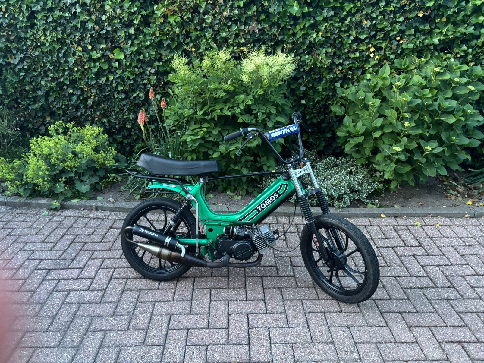 Tomos a35 65cc blauw kenteken, Fietsen en Brommers, Brommers | Tomos, Ophalen, Zo goed als nieuw, Standard