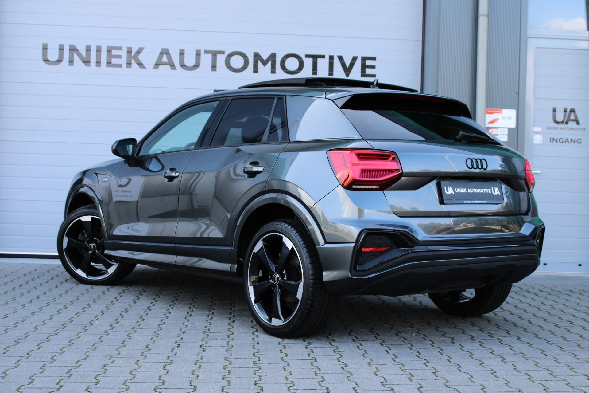 Audi Q2 35 TFSI S EDITION | S-TRONIC | S-LINE | PANO | LED-, Auto's, Dealer onderhouden, 4 cilinders, 150 pk, Leder