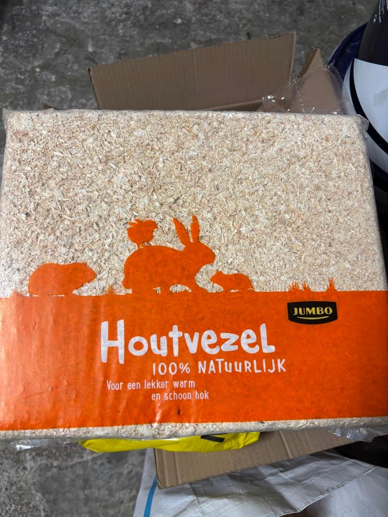Houtvezel voor Knaagdieren, Ophalen, Nieuw, Verzorging