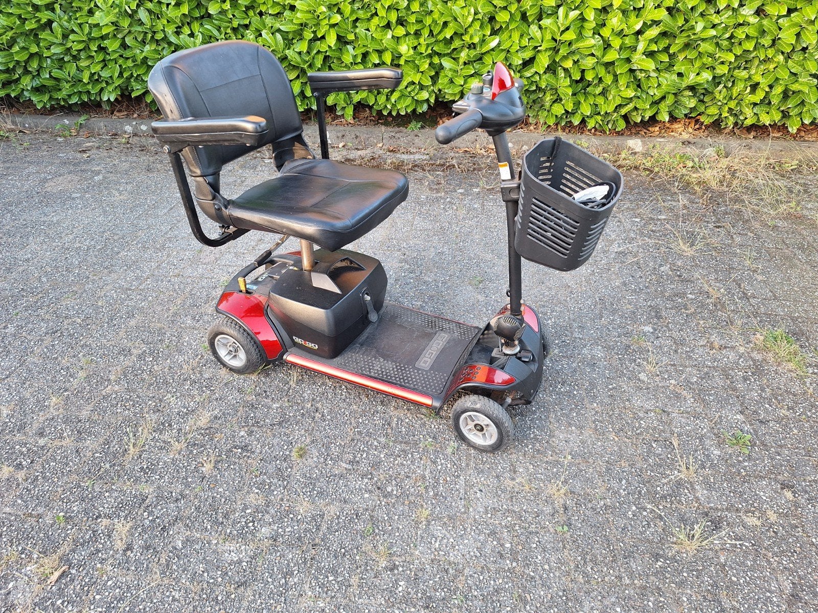 Gogo elite traveller scootmobile scooter scootmobiel, 10 km/u of minder, Zo goed als nieuw, 15 km of minder, Ophalen