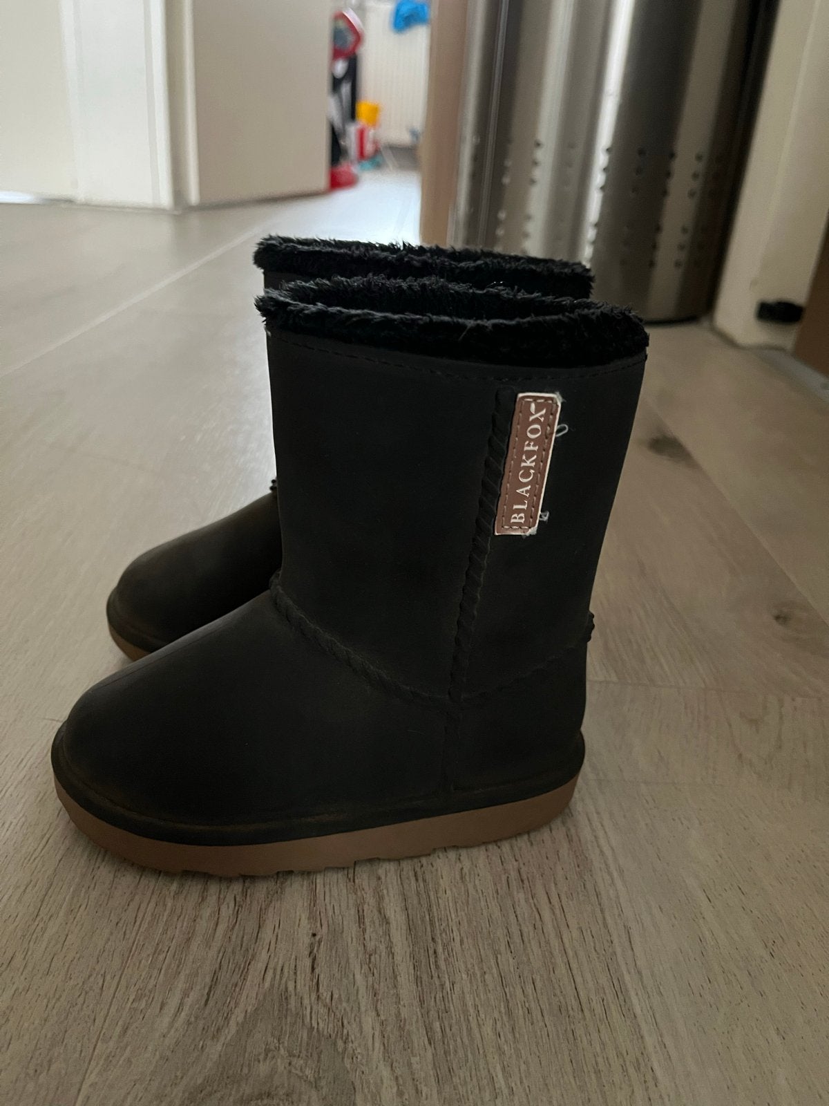 Blackfox Laarsjes Zwart - Maat 24/25, Ophalen, Zo goed als nieuw, Jongetje of Meisje, Laarsjes