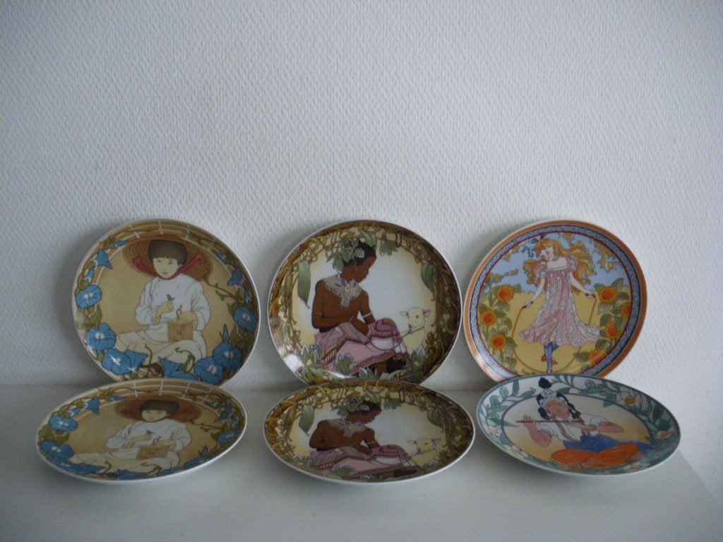 Villeroy & Boch Unicef wandborden, Vintage, Steen/keramiek, Ophalen of Verzenden, Zo goed als nieuw