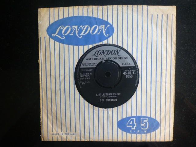 Del Shannon. Little town flirt. /  The wamboo., Cd's en Dvd's, Vinyl Singles, Gebruikt, 7 inch, Single, Ophalen of Verzenden