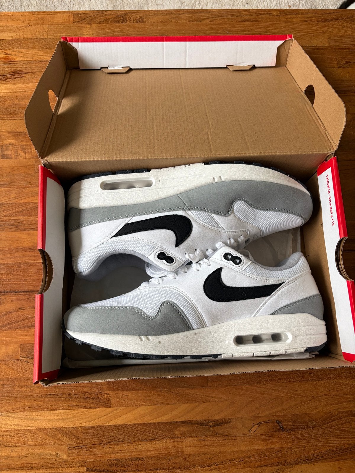 Let op,Nep! Nike Air Max 1 '86 OG Big Bubble - Nieuw in doos, Kleding | Heren, Schoenen, Ophalen of Verzenden, Nieuw, Wit, Sneakers of Gympen