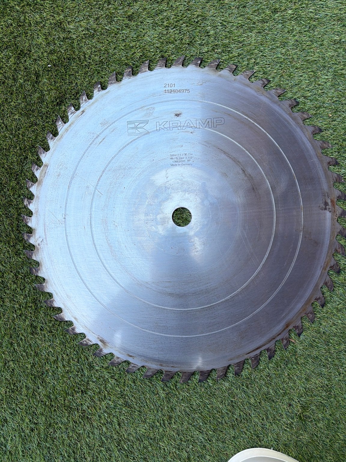 KRAMP Zaagblad 500 mm - 88 tanden - Made in Germany, Ophalen, Gebruikt, Cirkelzaag, 70 mm of meer