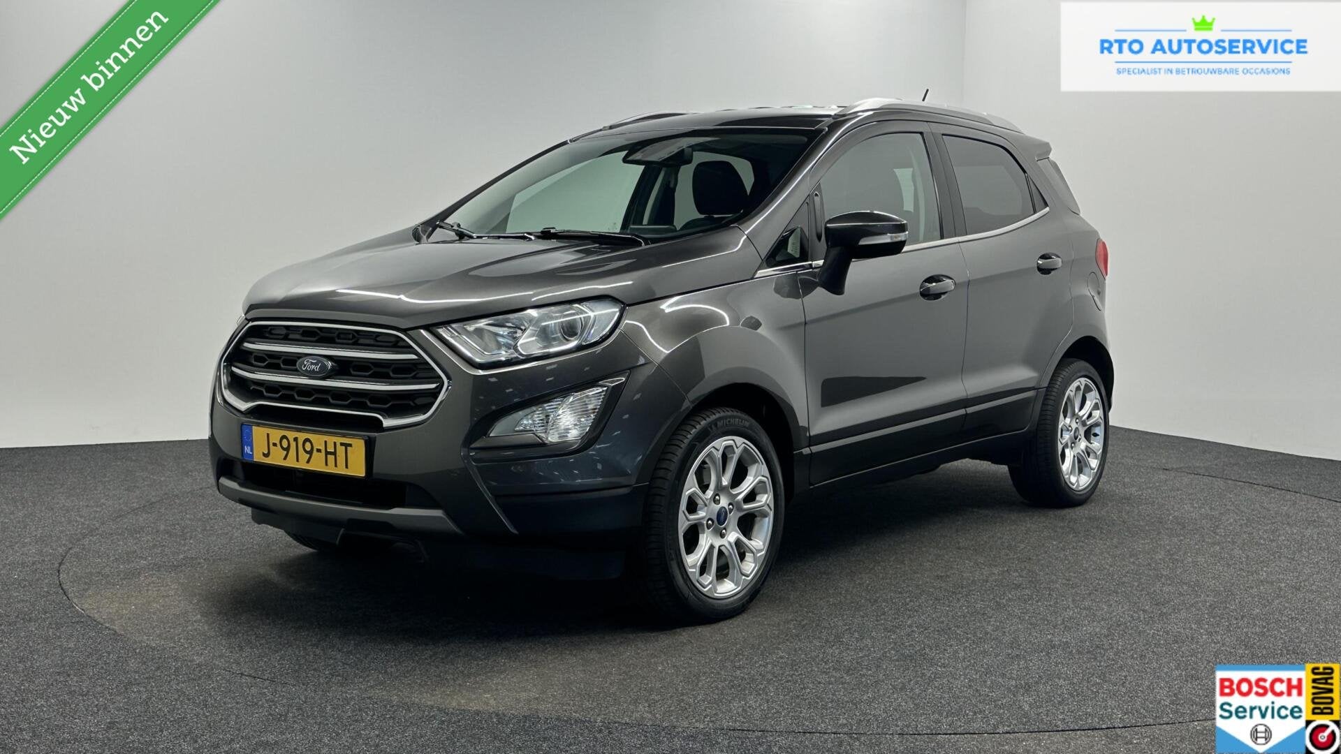 Ford EcoSport 1.0 EcoBoost Titanium ECC LM CARPLAY NAVI CRUI, Auto's, Voorwielaandrijving, 125 pk, Gebruikt, Ecosport