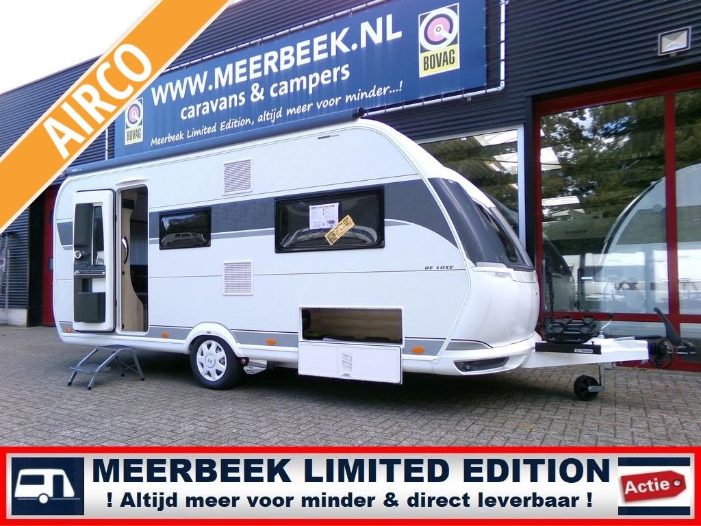 Hobby De Luxe 495 UL 4059,=KORTING +MOVER+ AIRCO +THULE, Rondzit, Hobby, Particulier, 5 tot 6 meter
