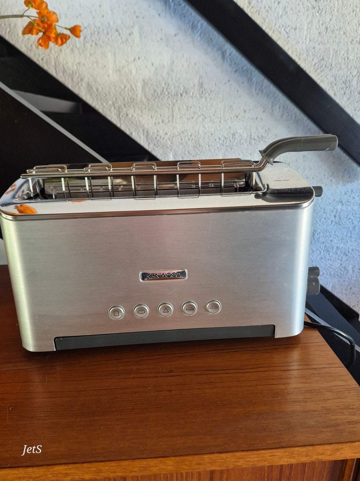 Kenwood broodrooster TTM610 zo goed als nieuw met tostiklem, Witgoed en Apparatuur, Ophalen of Verzenden, Zo goed als nieuw