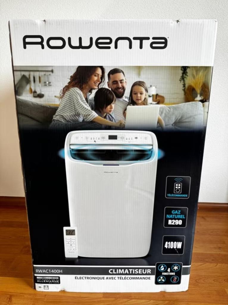 Vasteprijs Rowenta Mobiele AircoKoelen en Verwarmen 14000btu, Verwarmen, Nieuw, 3 snelheden of meer, Ophalen of Verzenden