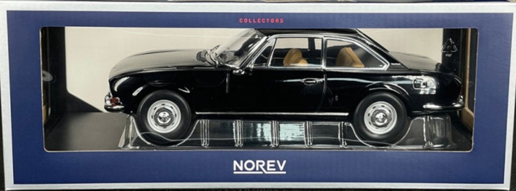 Peugeot 504 Coupe 1972 Zwart schaal 1/18 NOREV ref. 184816, Verzenden, Nieuw, Auto, Norev