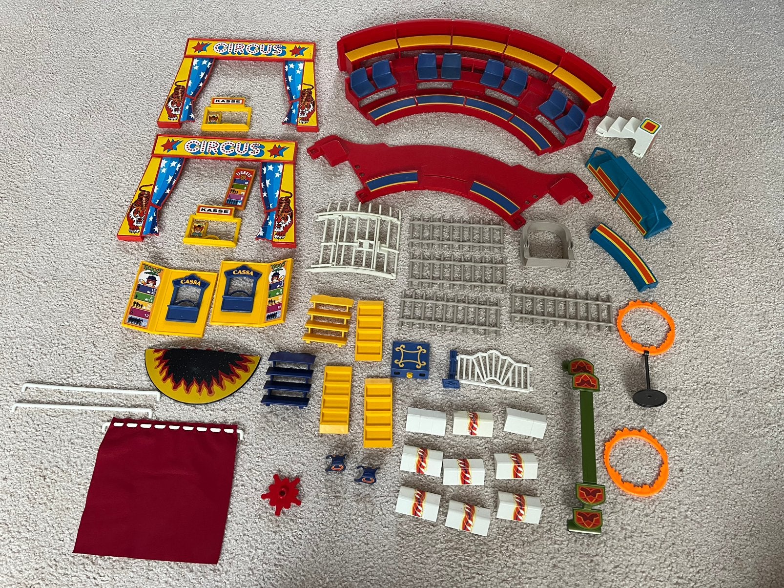 Playmobil onderdelen circus, Ophalen of Verzenden, Zo goed als nieuw