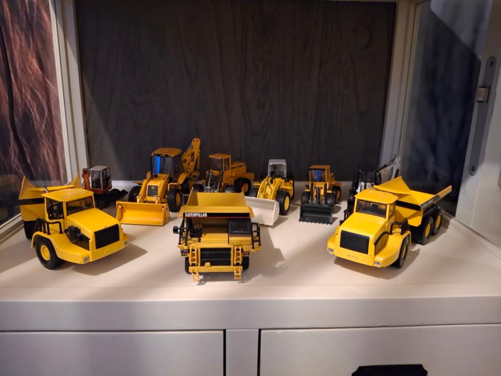 Grote Siku verzameling van diverse bouwvoertuigen, Hobby en Vrije tijd, Overige merken, Gebruikt, 1:50 of kleiner, Overige typen