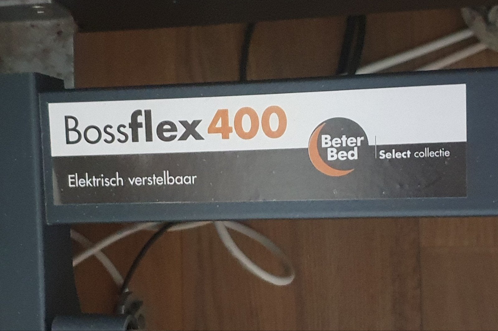 Bossflex 400 Elektrisch Verstelbare Lattenbodem, Huis en Inrichting, Ophalen, Verstelbaar, 90 cm, Eenpersoons