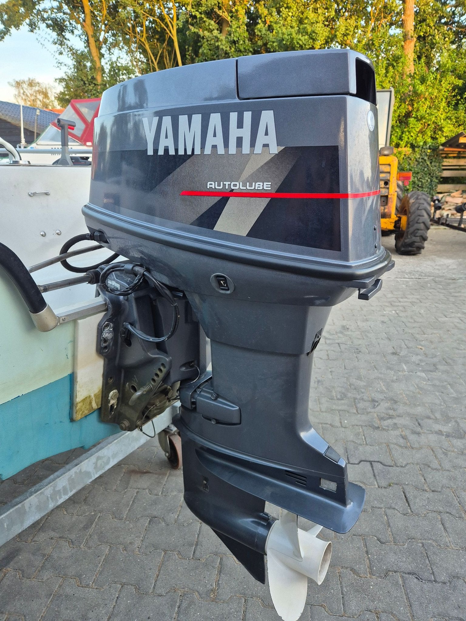 Yamaha 40 pk autolube met Powertrim Kortstaart!, -, Gebruikt, -, -