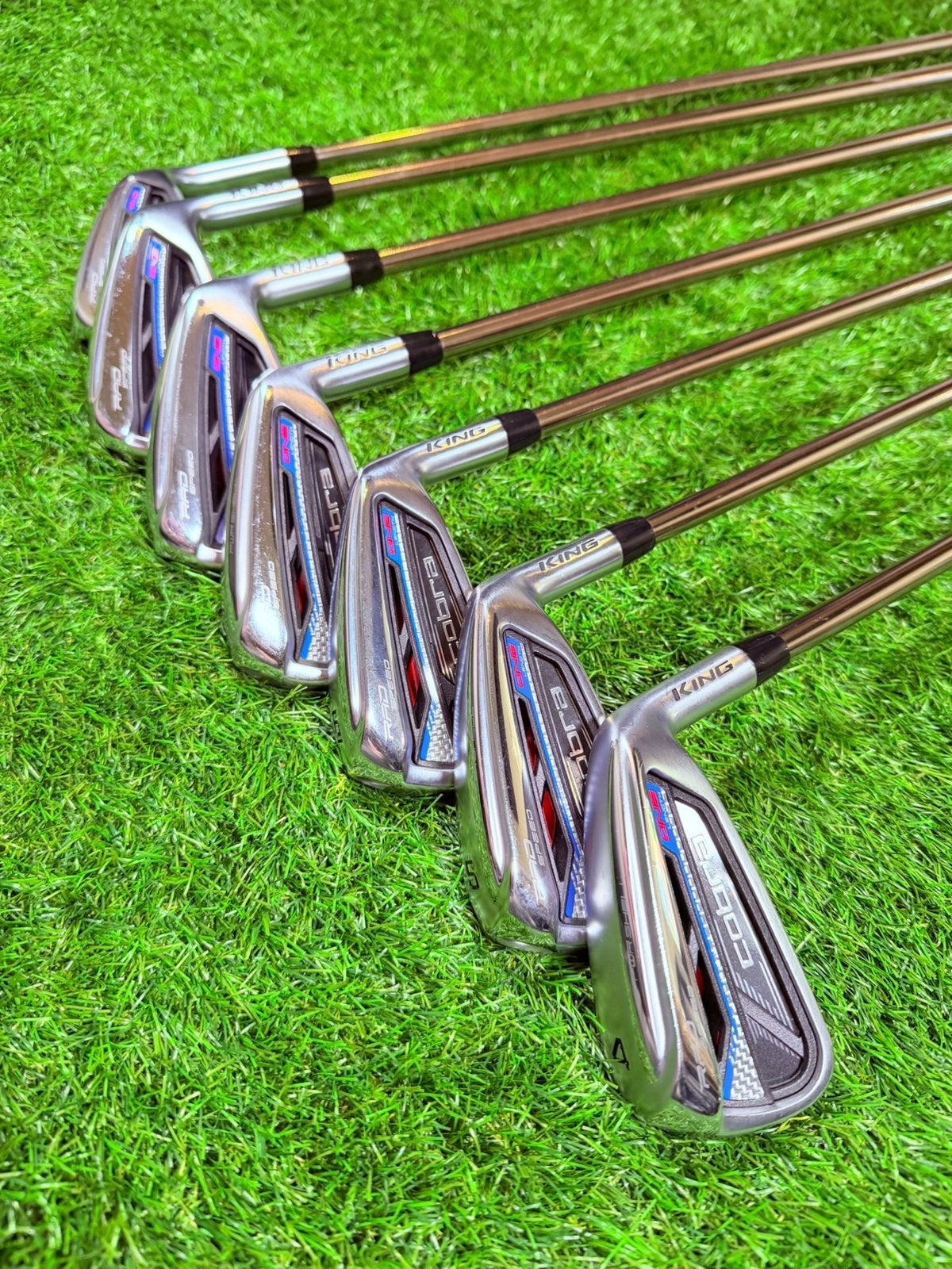 Cobra KING RADSPEED ONE Length IJzers – 4 t/m PW (RH), Overige merken, Set, Cobra, Ophalen of Verzenden