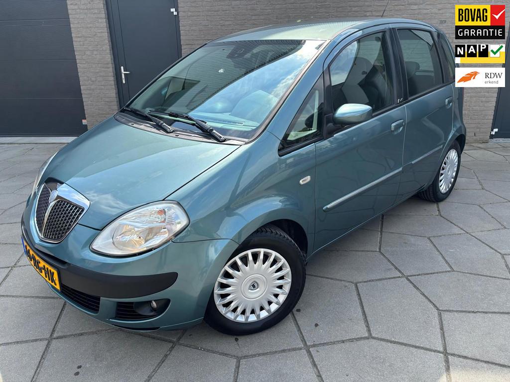 Lancia Musa 1.4-16V Platino| HOGE Instap|5 Drs|AIRCO|ISO-Fix, Auto's, Lancia, Gebruikt, Beige, 400 kg, Origineel Nederlands