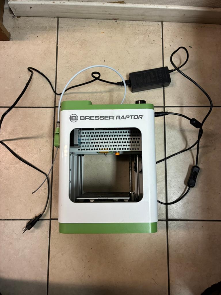 Bresser raptor 3d printer, Verzenden, Gebruikt, Filament