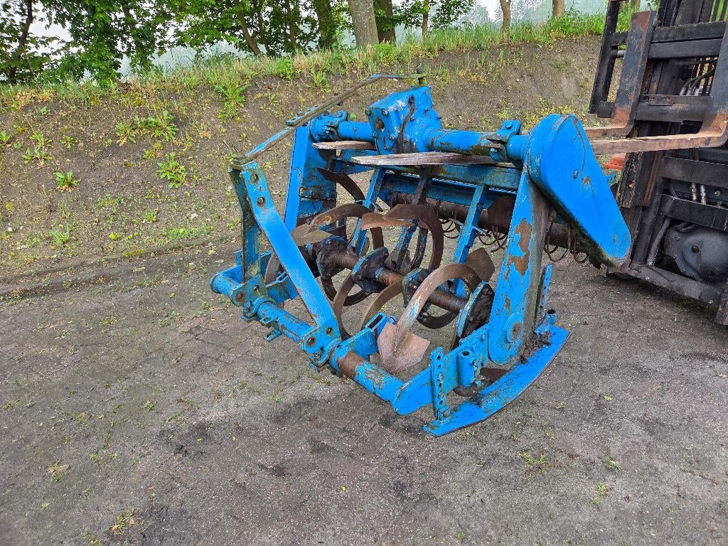 Imants spitmachine met eggerol, Werkbreedte 1m, Is werk aan, Ophalen, Gebruikt