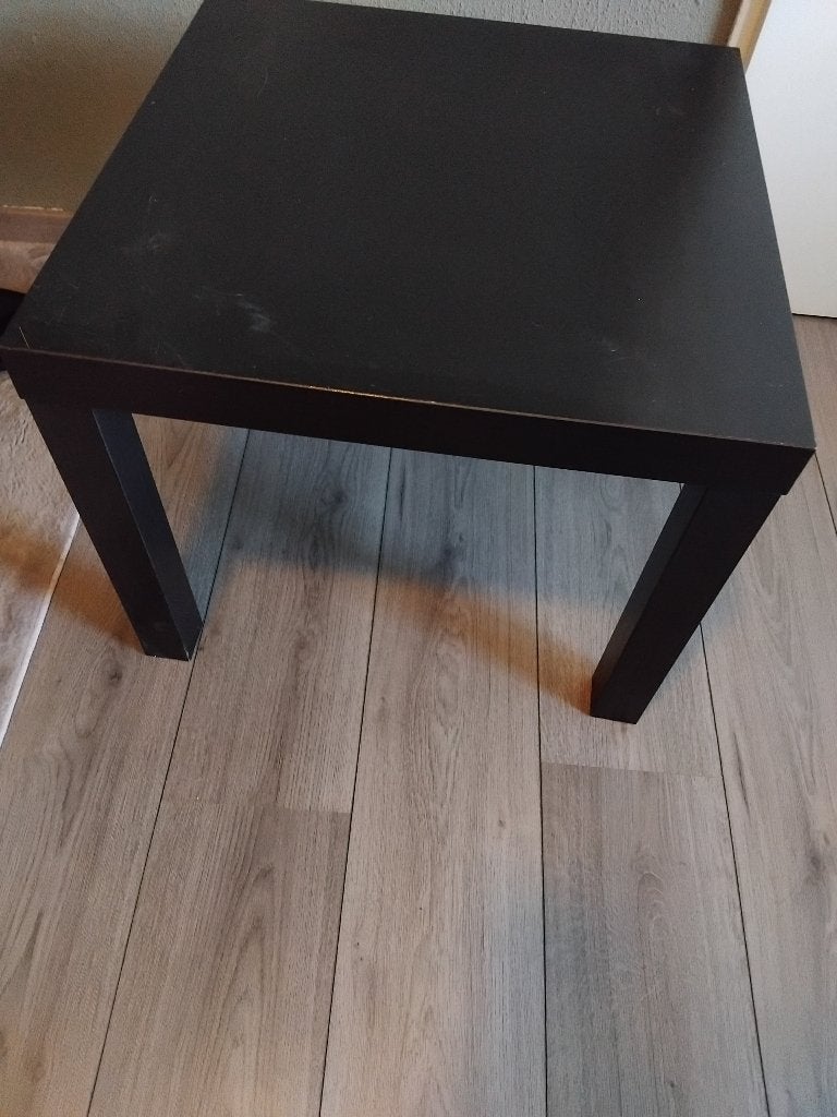 Tafeltje, Huis en Inrichting, Tafels | Bijzettafels, Minder dan 55 cm, Gebruikt, Vierkant, Ophalen