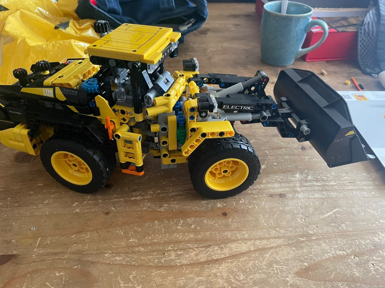 lego technic bulldozer, Ophalen, Compleet, Lego, Nieuw