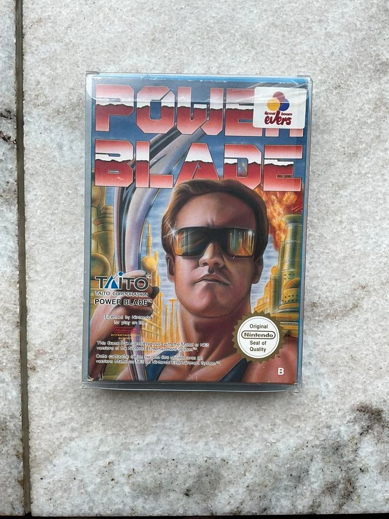Power Blade – Nintendo NES PAL – Compleet in doos (CIB), Avontuur en Actie, 1 speler, Ophalen of Verzenden, Zo goed als nieuw