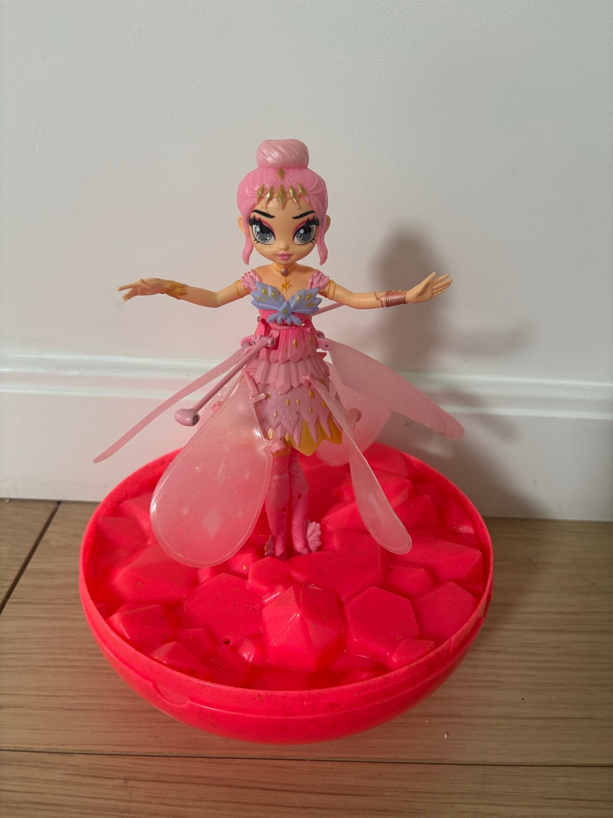Hatchimals Pixies Crystal Flyers Roze Vliegende Elf, Ophalen of Verzenden, Zo goed als nieuw, Meisje