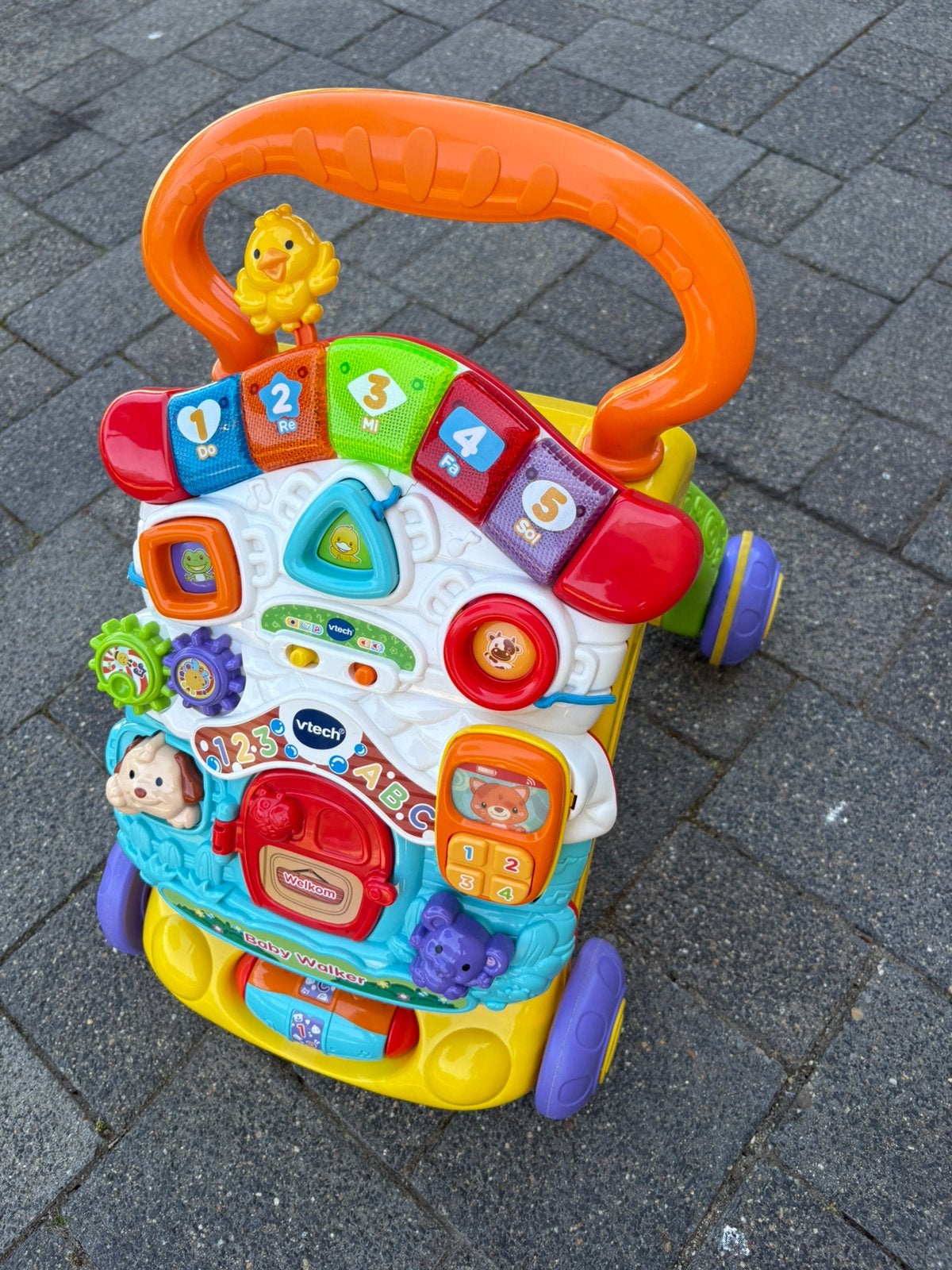 VTech 2-in-1 babywalker, Ophalen, Zo goed als nieuw, 6 maanden tot 2 jaar