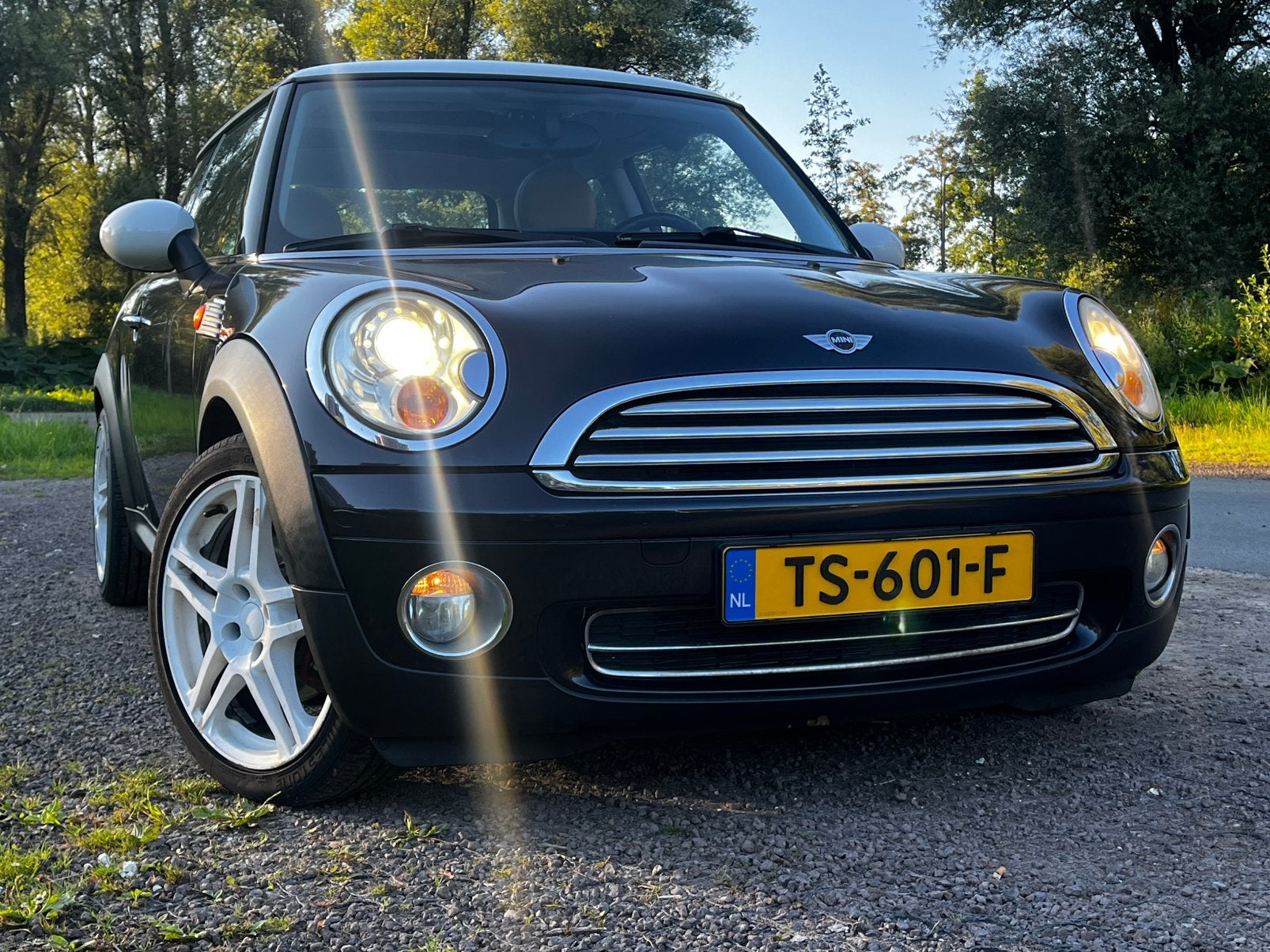 1.6 Cooper panodak leer groot onderhoud gehad, lees tekst, Auto's, Mini, Voorwielaandrijving, 750 kg, 4 cilinders, 4 stoelen