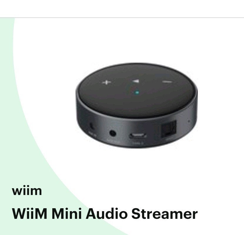 WiiM Mini Audio Streamer - Compacte Muziekstreamer, Ophalen, Zo goed als nieuw