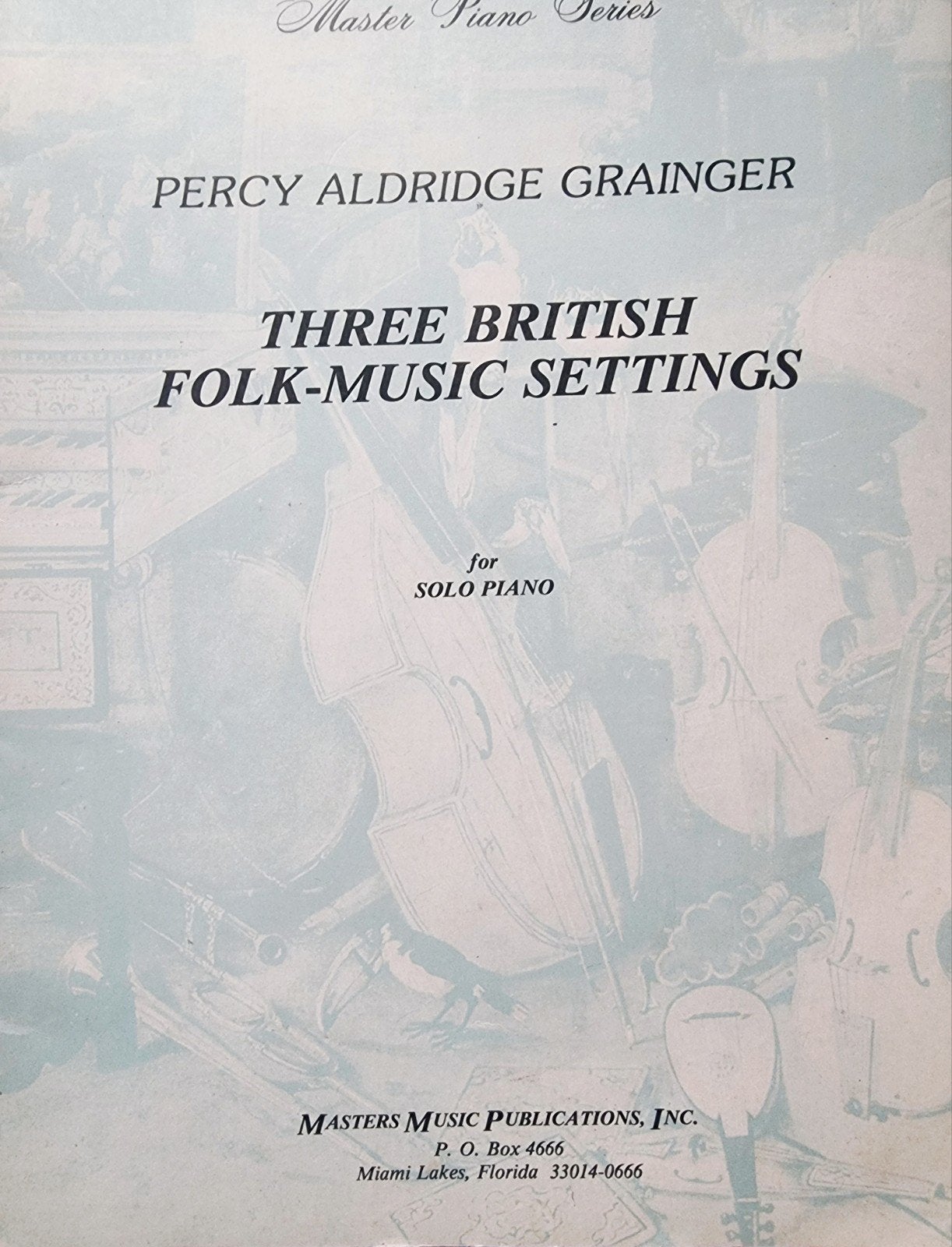 Percy Aldridge Grainger Three British FolkMusic Settings P66, Gebruikt, Klassiek, Ophalen of Verzenden, Artiest of Componist