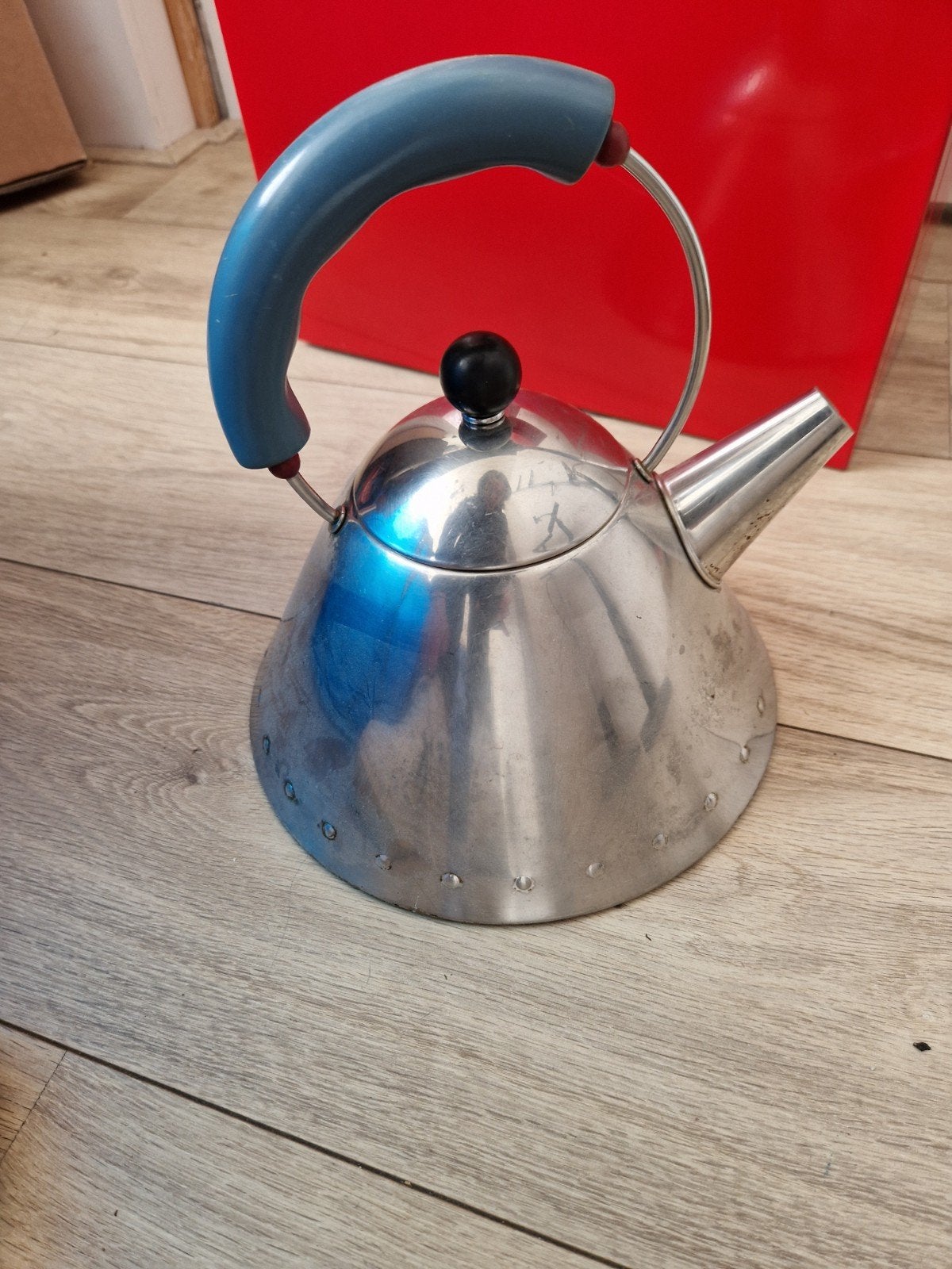 Alessi Fluitketel design, Witgoed en Apparatuur, Waterkokers, Ophalen of Verzenden, Zo goed als nieuw